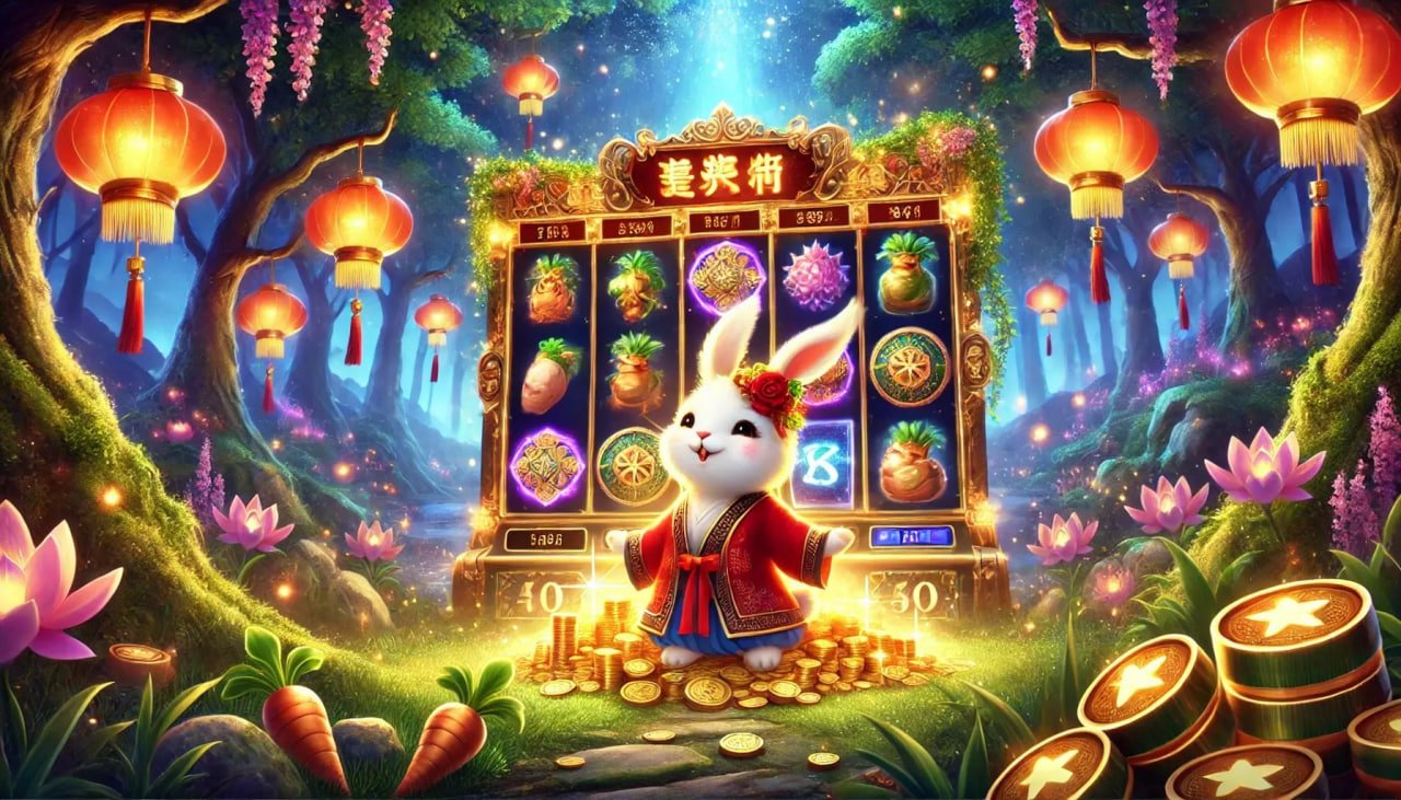 iOS Safari browser showing Fa Cai Shen Deluxe slot game