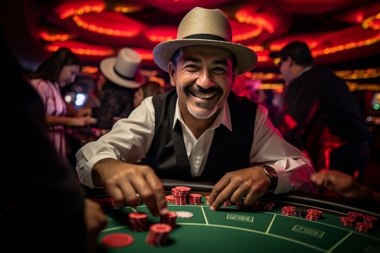 Live-dealer table leaderboard showing top players
